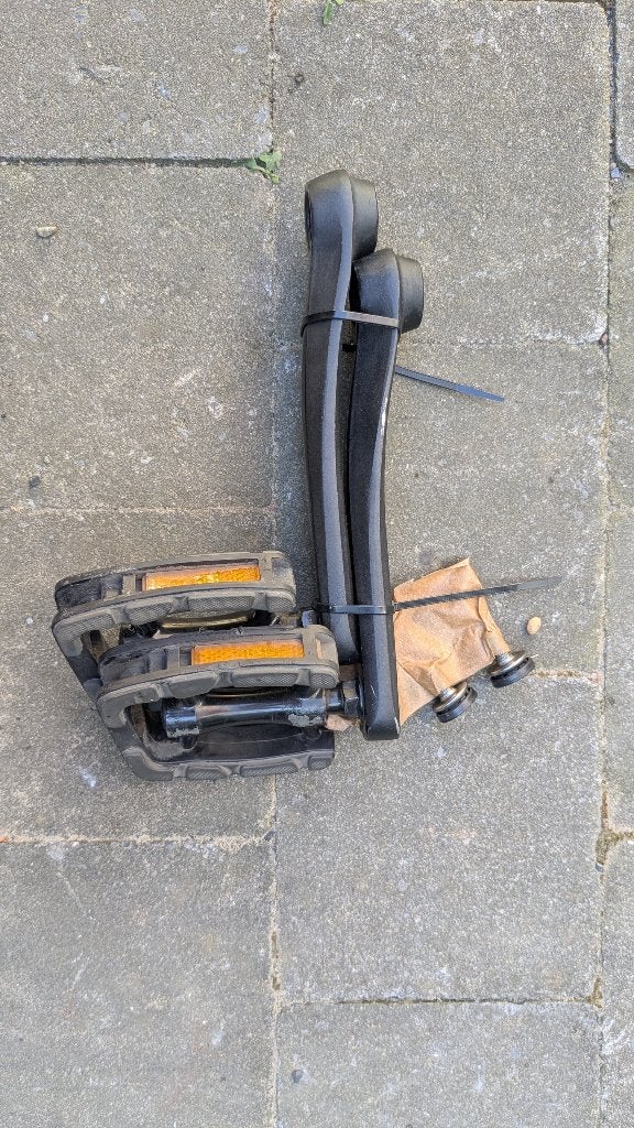 Lasco, Links en rechtse trapper crank, Fietsen en Brommers, Ophalen
