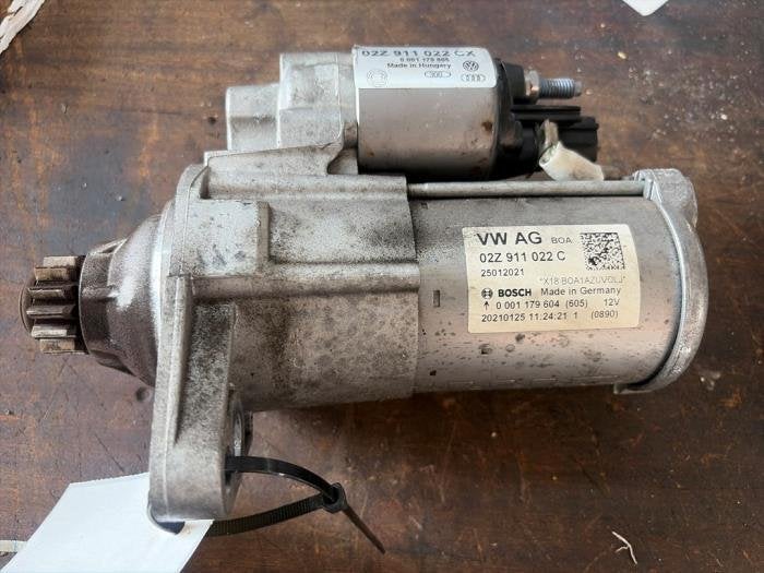 Startmotor van een Volkswagen Caddy, Gebruikt, -, Volkswagen, -