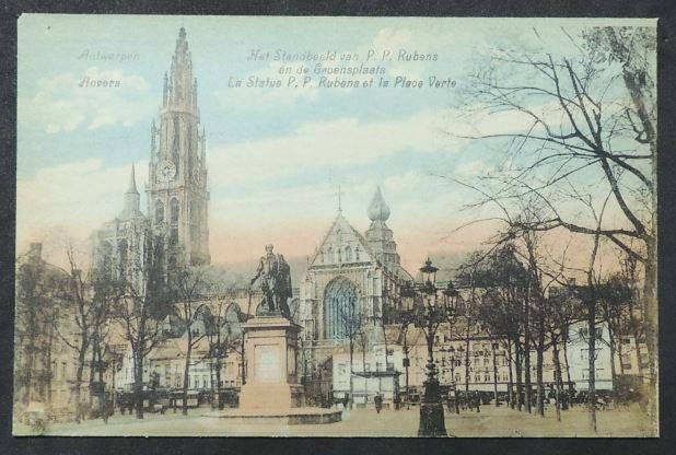 Lot van 5 kaarten van Antwerpen, Verzamelen, Verzenden, 1920 tot 1940, Antwerpen