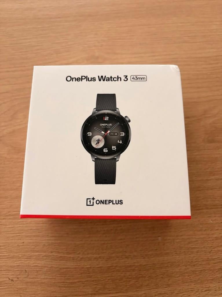 OnePlus Watch 3 43mm Nieuw, Neuf, Oneplus, Enlèvement, Noir