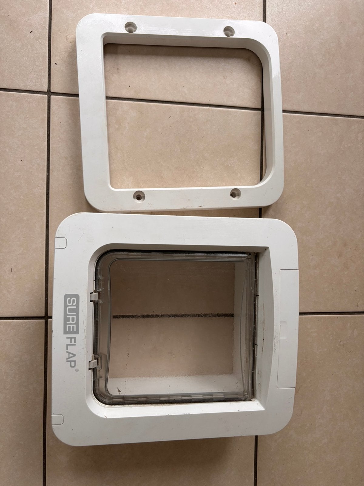 SureFlap kattenluik, Ophalen, Gebruikt