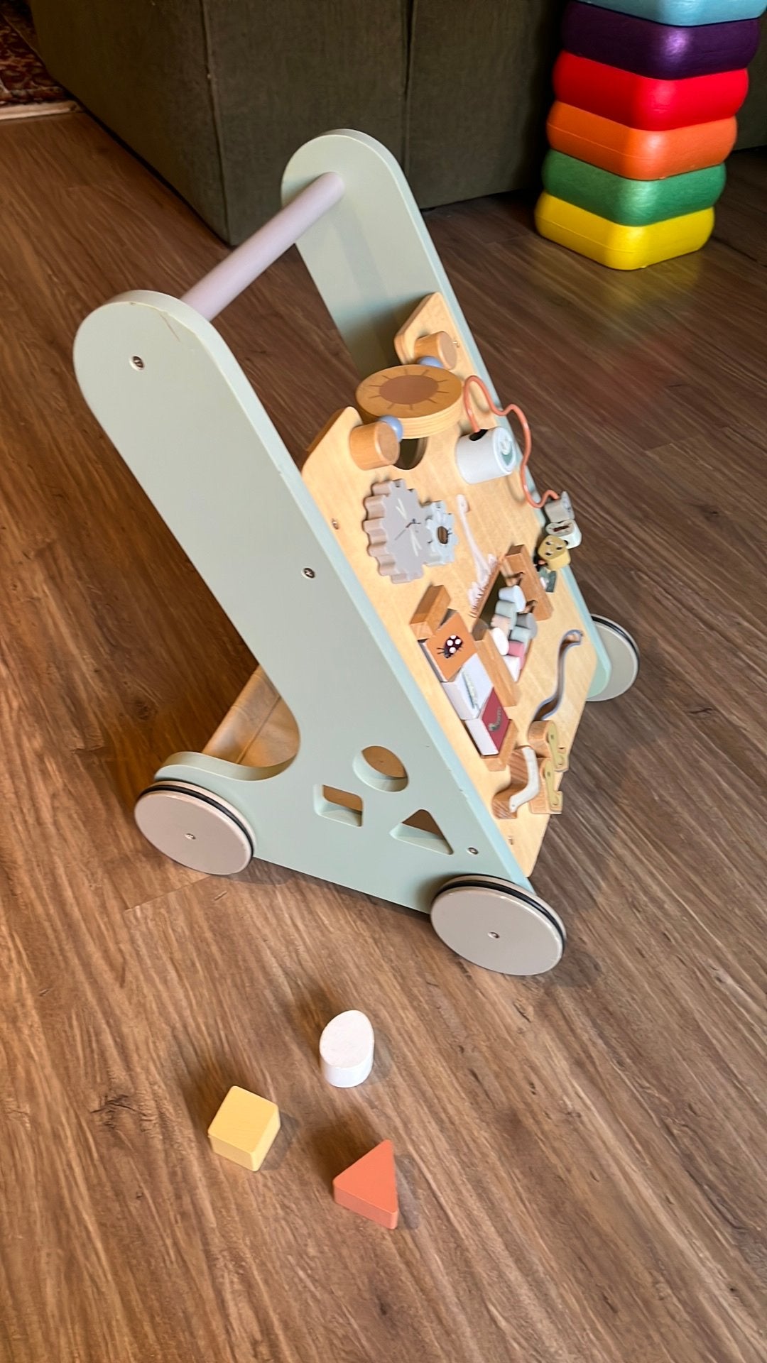 Houten Loopwagen Little Dutch, Kinderen en Baby's, Ophalen, Gebruikt