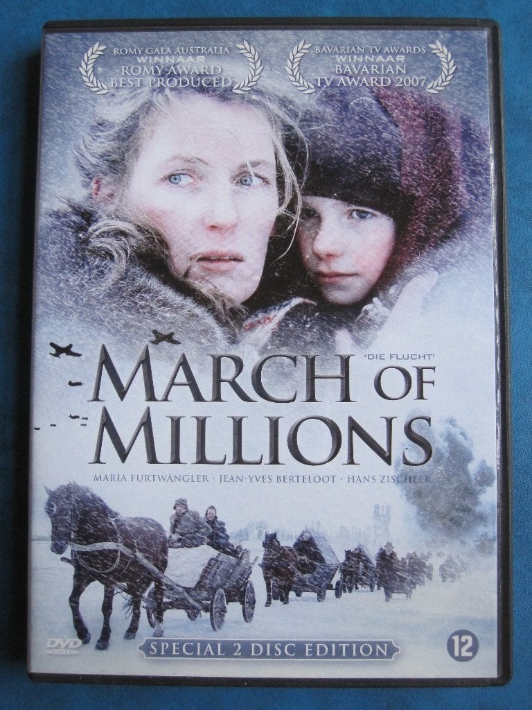 March of Millions (2007) 2 disc, Cd's en Dvd's, Speciale editie, Nederlands, Drama, Duits