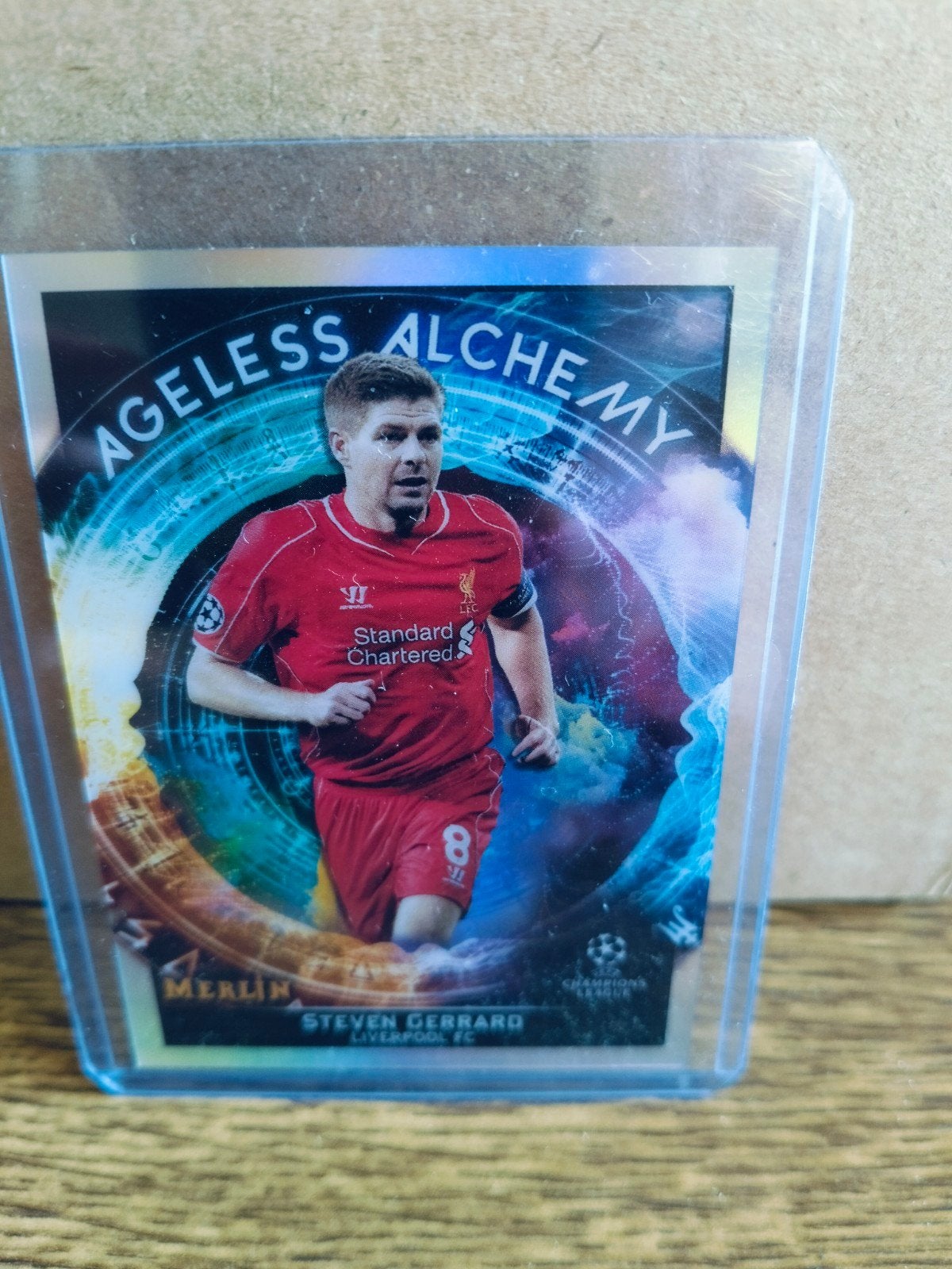 topps Merlin Legend Steven Gerrard Liverpool, Ophalen of Verzenden