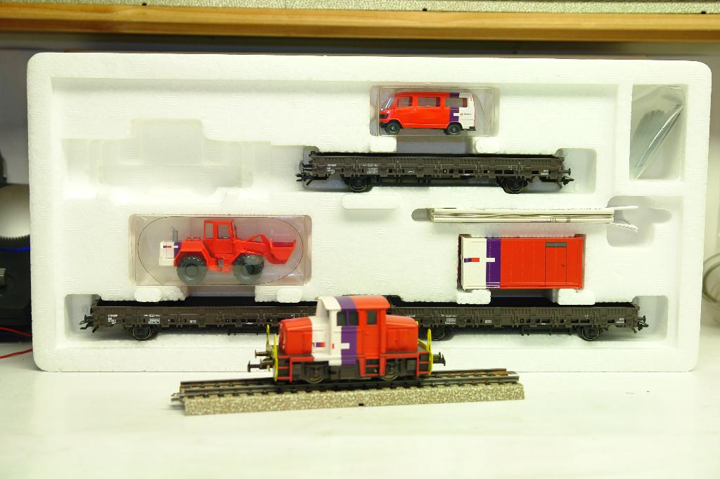 MARKLIN 28451 SNCB NMBS NS TRAIN DE CHANTIER DIGITAL DELTA, Enlèvement ou Envoi, Courant alternatif, Comme neuf, NS