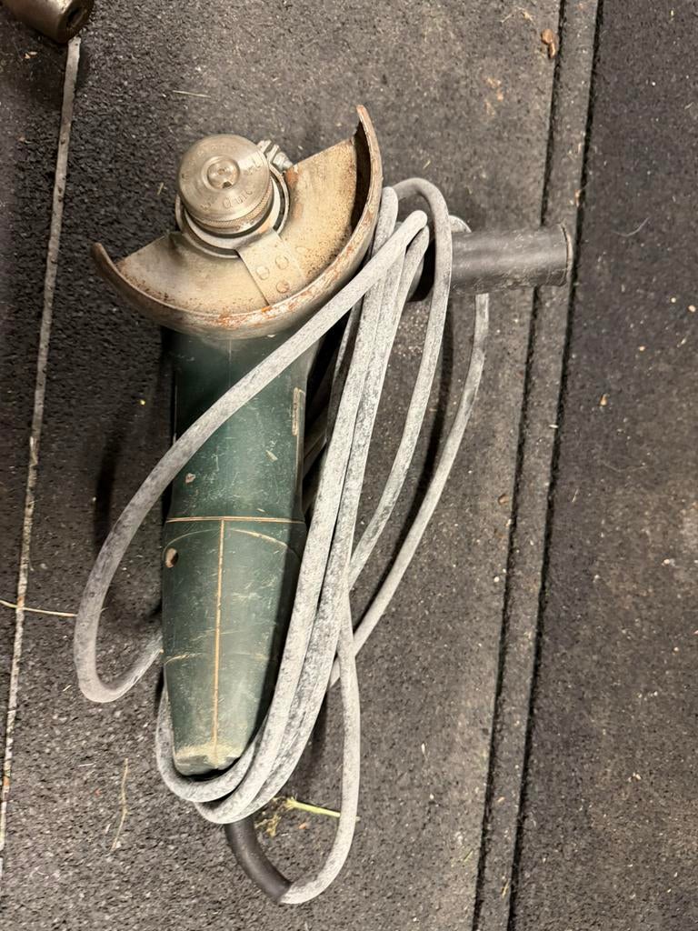 Metabo slijpschijf, Ophalen, Gebruikt, Haakse handslijpmachine