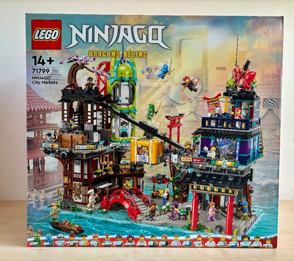 Lego Ninjago 71799 Stadsmarkten Nieuw!, Inclusief accessoires, Lego, Nieuw, Ophalen of Verzenden