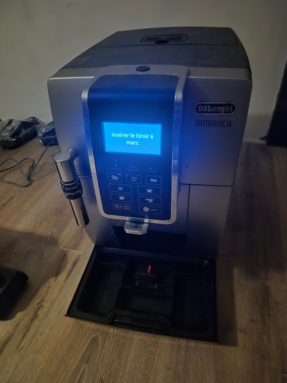 Delonghi Dinamica, Ophalen