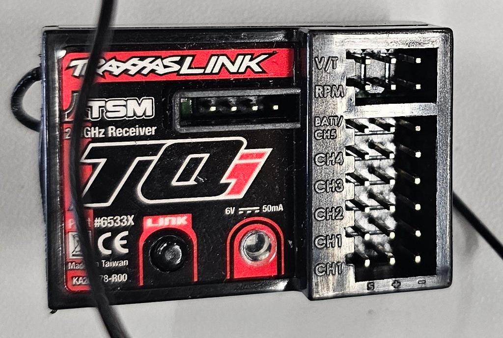 Traxxas TQi TSM ontvanger 5-kanaals 2.4GHz 6533X, Ophalen of Verzenden
