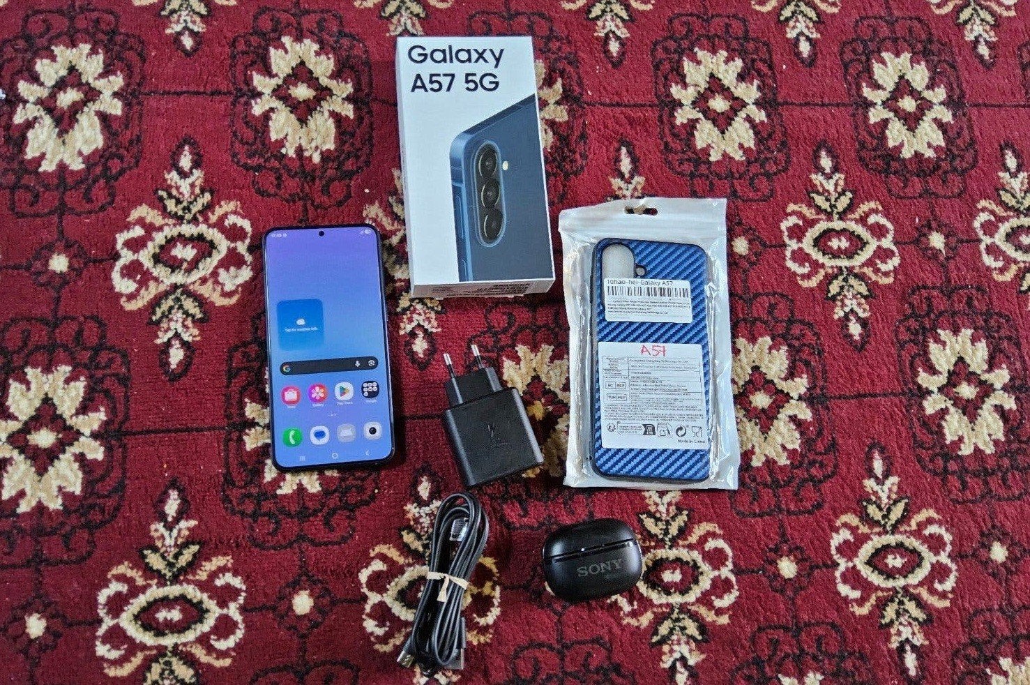 Samsung galaxy A57 5G, avec certificat de garantie, accessoi, Télécoms, Enlèvement ou Envoi