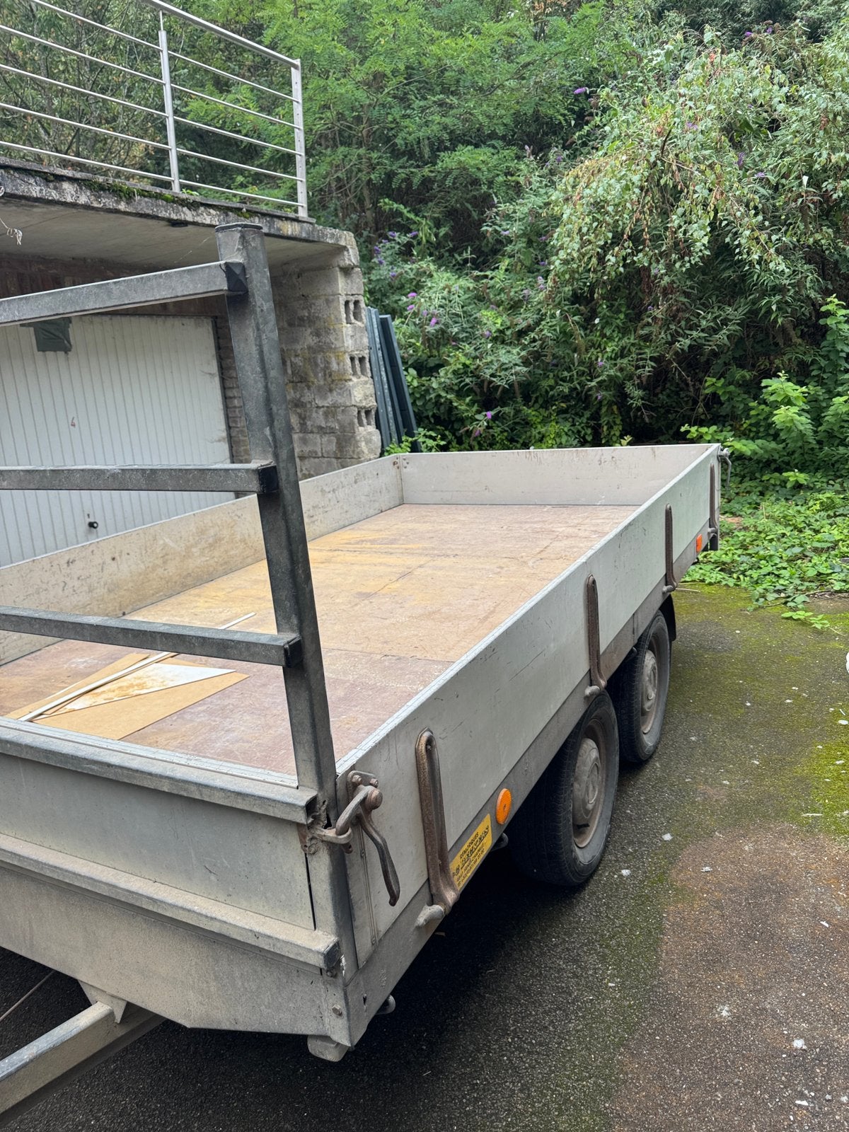 À VENDRE – Remorque Hapert double essieu – 1 000 € FIXE, Autos : Divers, Enlèvement, Utilisé