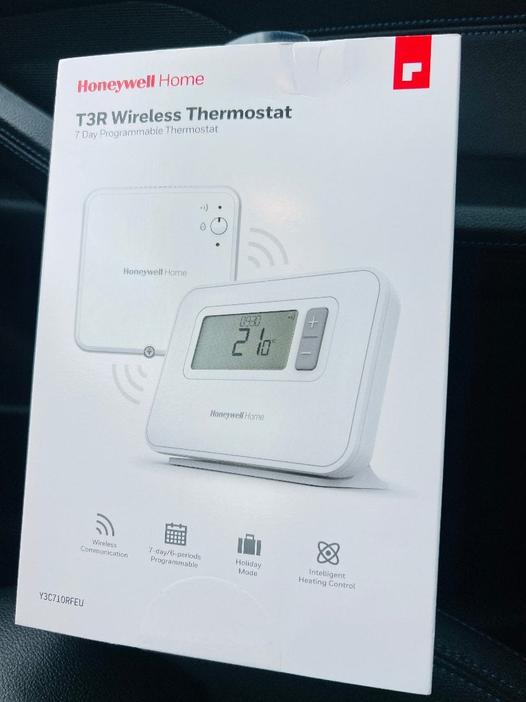 Thermostat Honeywell T3R sans Fil Neuve, Bricolage & Construction, Enlèvement, Thermostat intelligent, Neuf