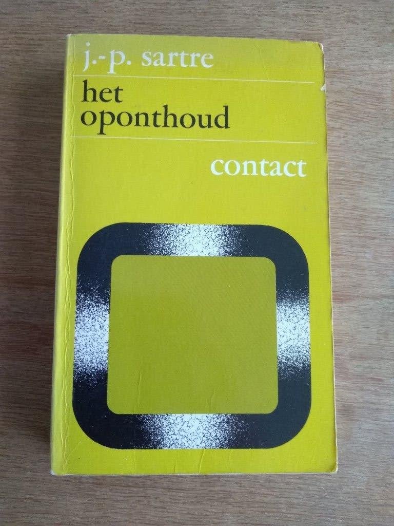 Jean-Paul SARTRE  /  Het Opondhoud, Ophalen, Gelezen
