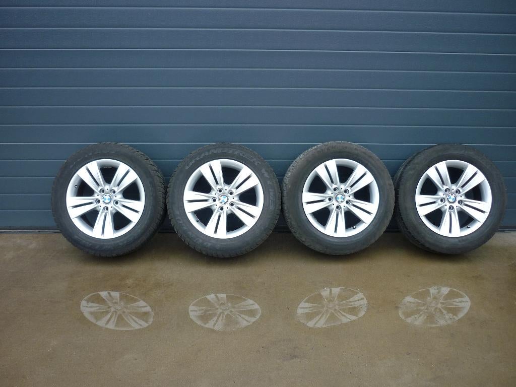 Velgen BMW X5 en X6 met all season banden 255/55 r18, Auto-onderdelen, Ophalen, 18 inch, Gebruikt, 255 mm