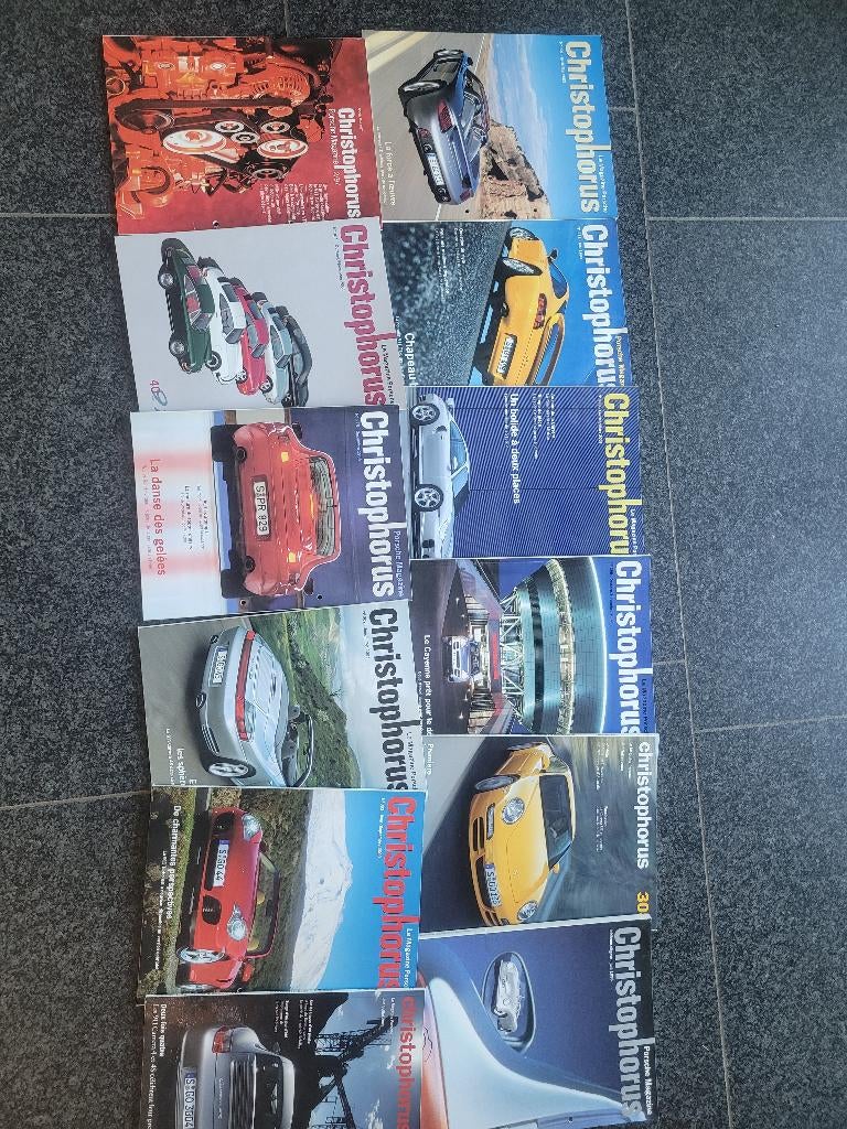 66 magazines Porsche Cristophorus, Porsche, Enlèvement ou Envoi, Comme neuf, Porsche