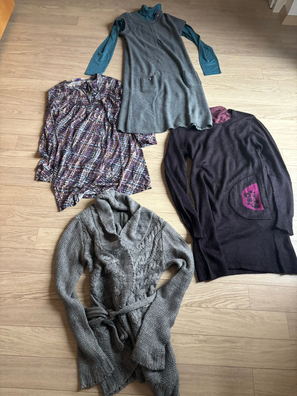 Bundel zwangerschapskledij, Kleding | Dames, Overige typen, Overige kleuren, Verzenden, Maat 42/44 (L)