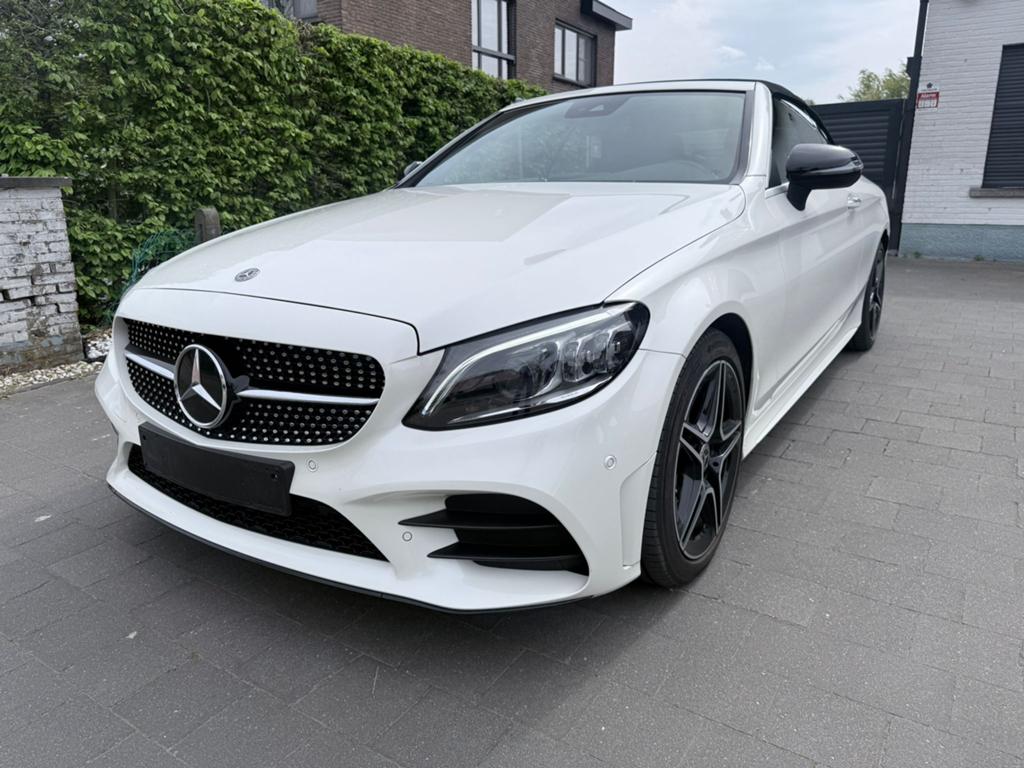 Mercedes Cabrio 220d (2022 34.500km), Bedrijf, Wit, Te koop