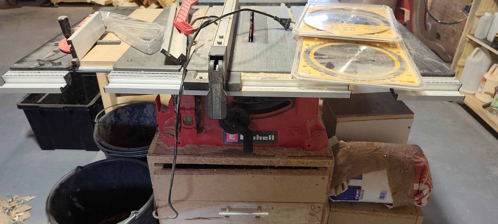 Einhell tc 2225u 254mm tafelzaag 2000w, Verzenden