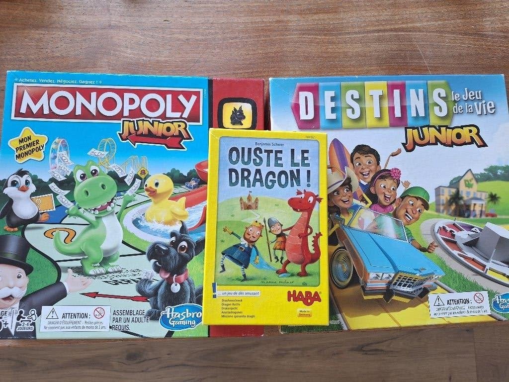 Jeux de société, Enlèvement, Utilisé