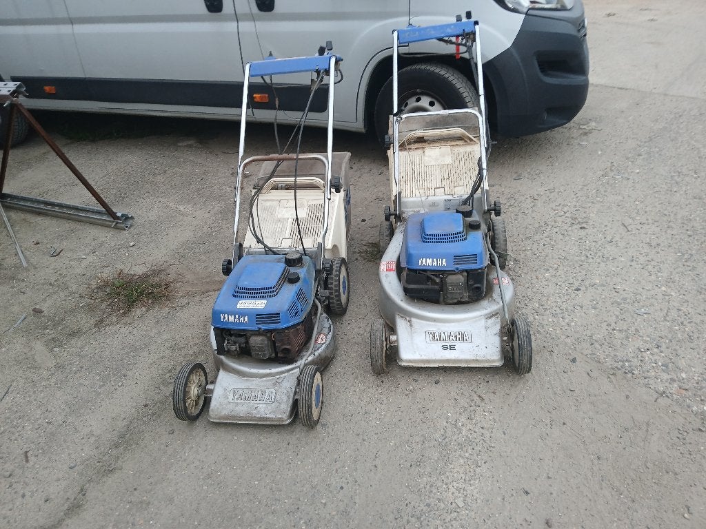 2x grasmaaier yamaha, Ophalen, Gebruikt, Benzine-grasmaaier, Versnellingen