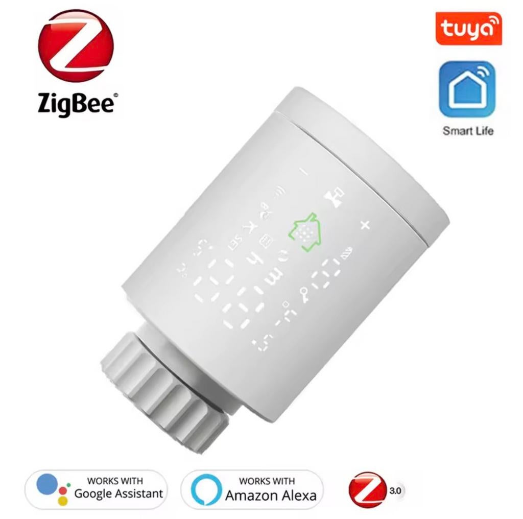 Boutons de radiateur intelligents Zigbee. 14 disponibles, Enlèvement ou Envoi, Thermostat intelligent, Comme neuf