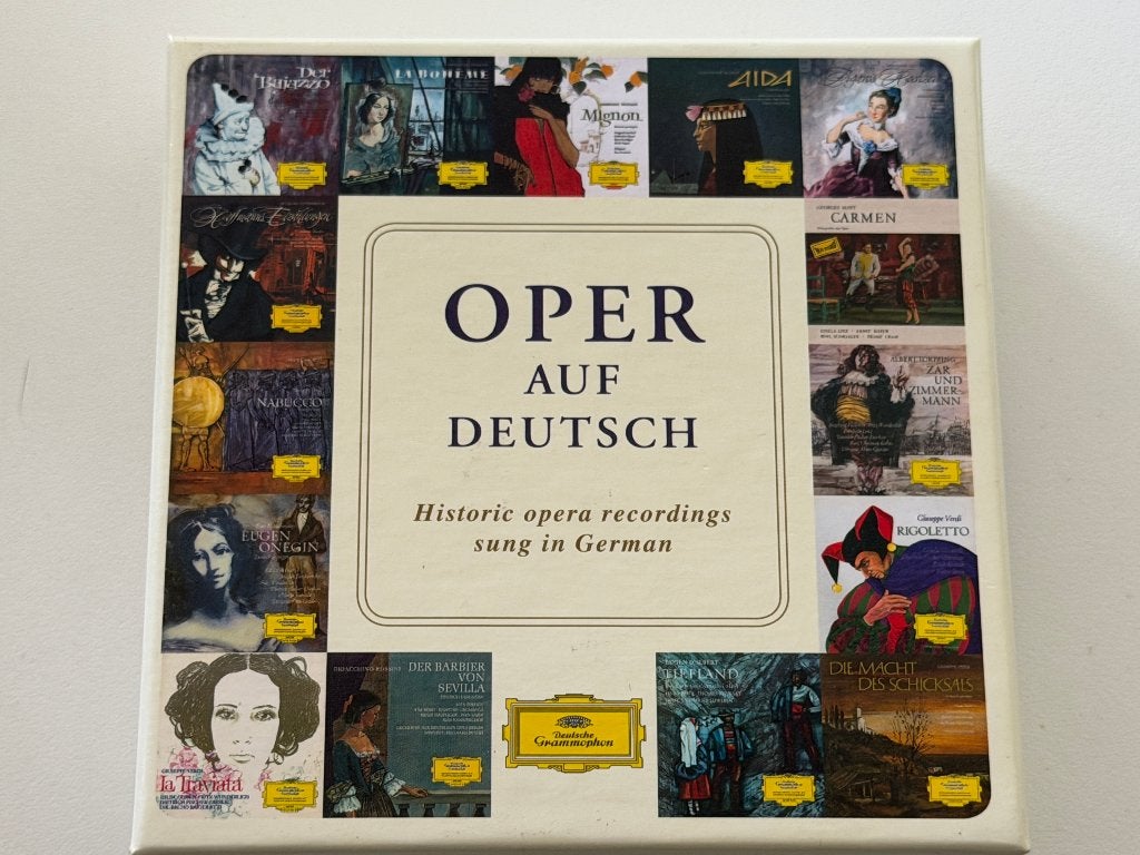 Oper Auf Deutsch - Historic Opera Recordings Sung In German, Ophalen of Verzenden, Gebruikt, Boxset