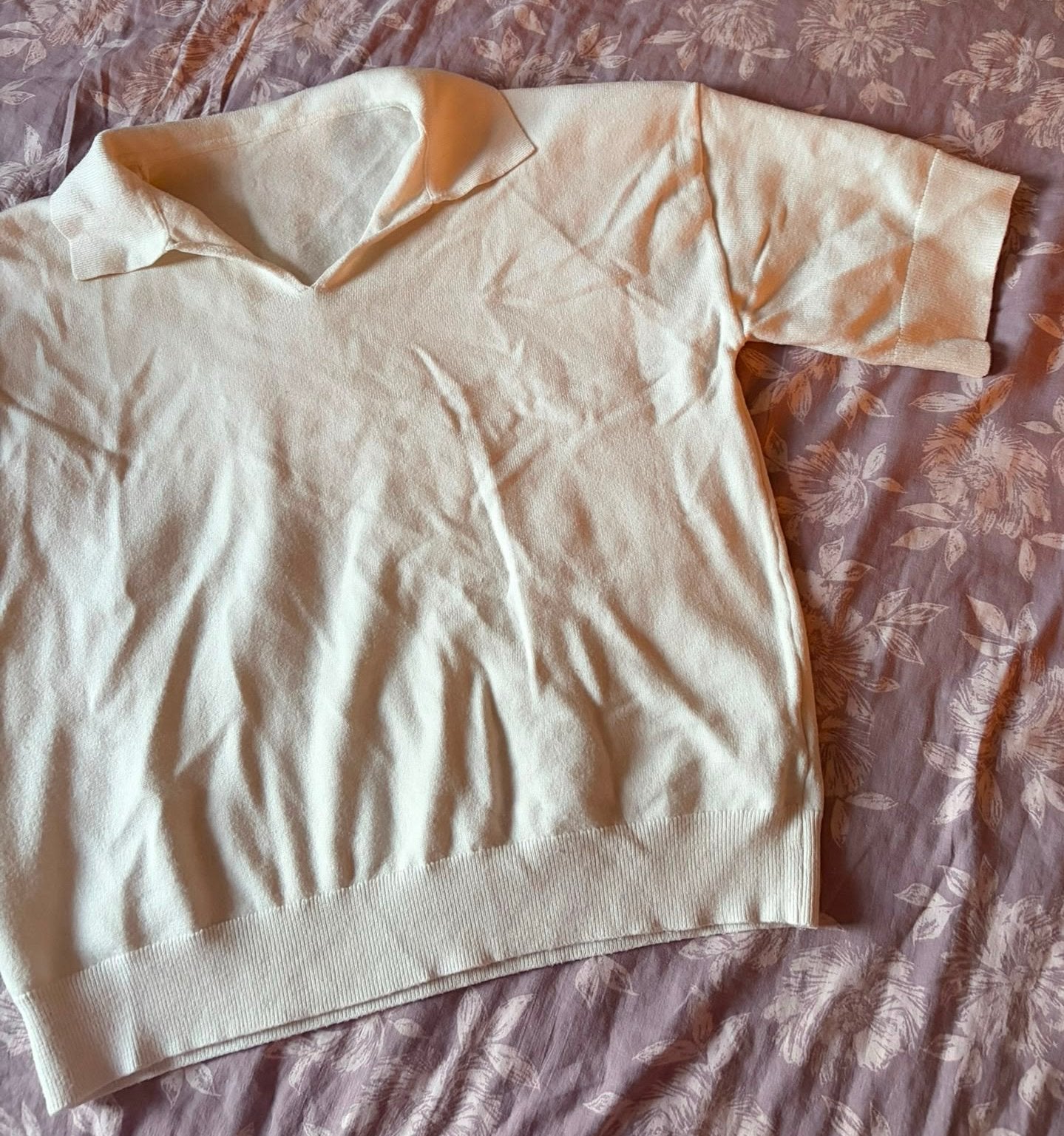 Witte blouse, Kleding | Dames, T-shirts, Ophalen, Wit, Zo goed als nieuw, Korte mouw