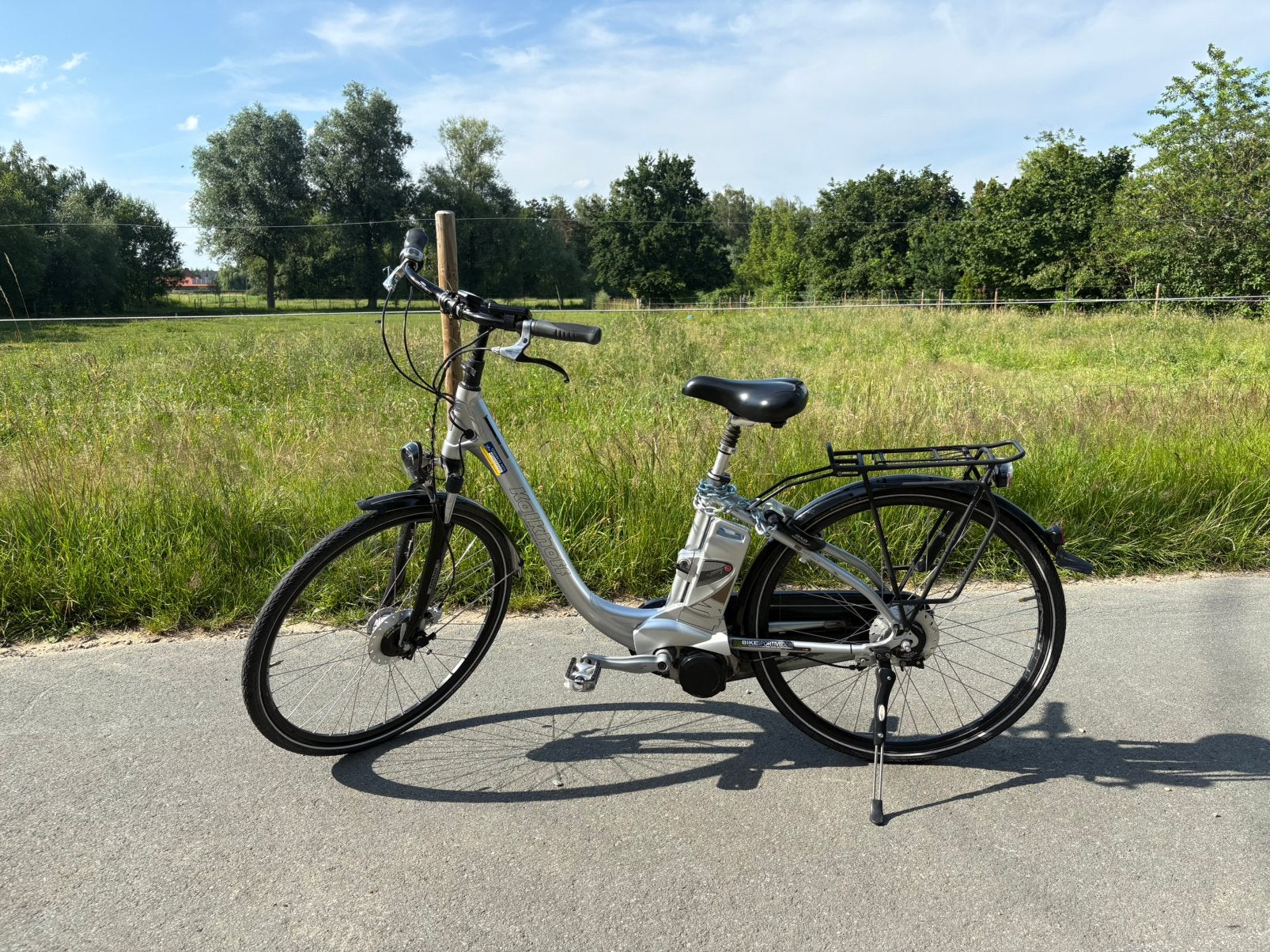 E-bike Kalkhoff Tasman City, Batterij + Oplader, Fietsen en Brommers, Gebruikt, 51 tot 55 cm, 50 km per accu of meer, Ophalen