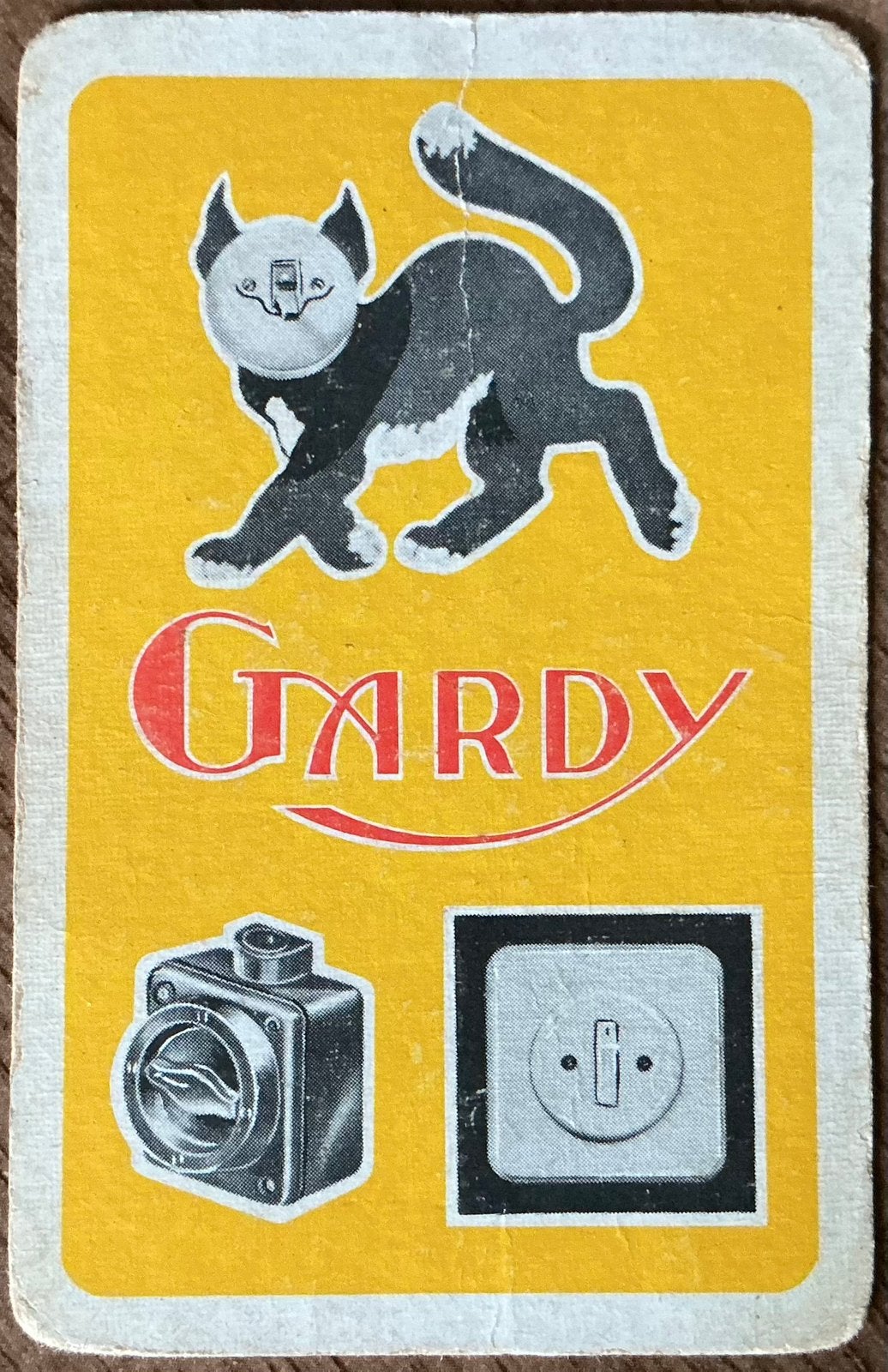 Speelkaart GARDY, Ophalen of Verzenden, Zo goed als nieuw, Joker(s)