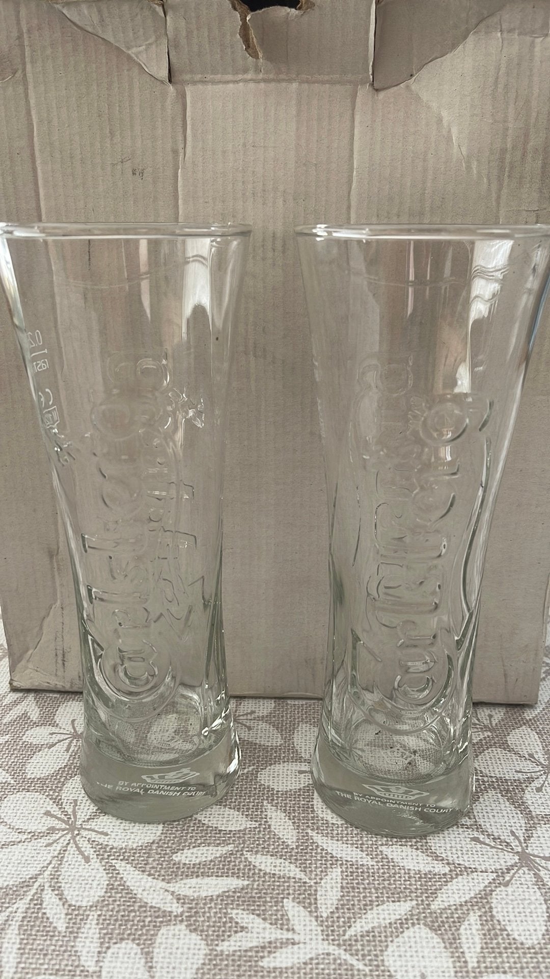 Glas carlsberg, Verzamelen, Ophalen, Zo goed als nieuw