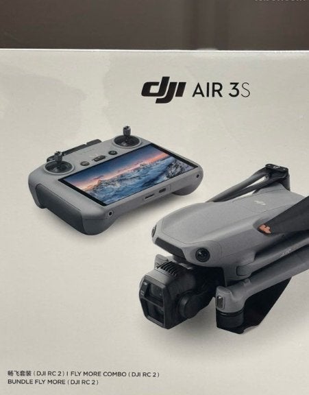 DJI 3S Air Fly More Combo, Nieuw, Ophalen of Verzenden, DJI, Professionele drone