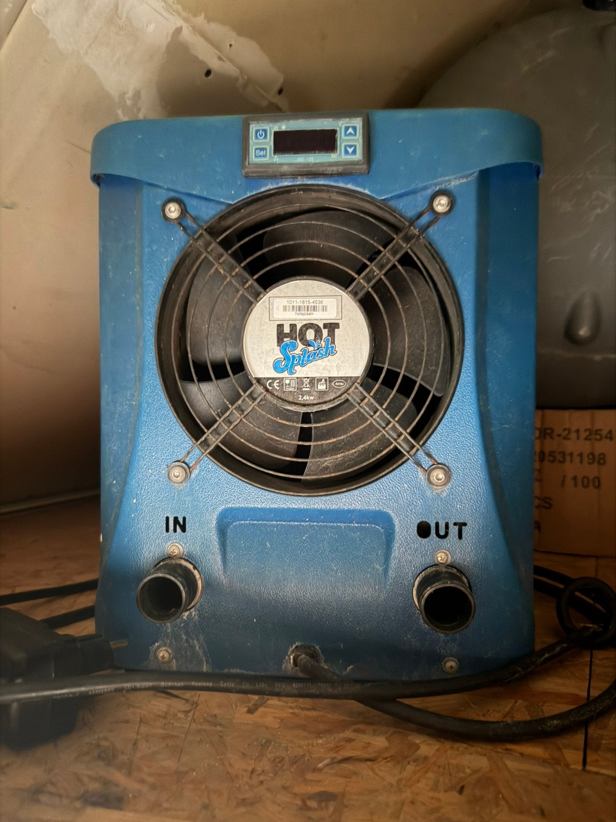 Warmtepomp zwembad, Ophalen of Verzenden, Gebruikt, Verwarming