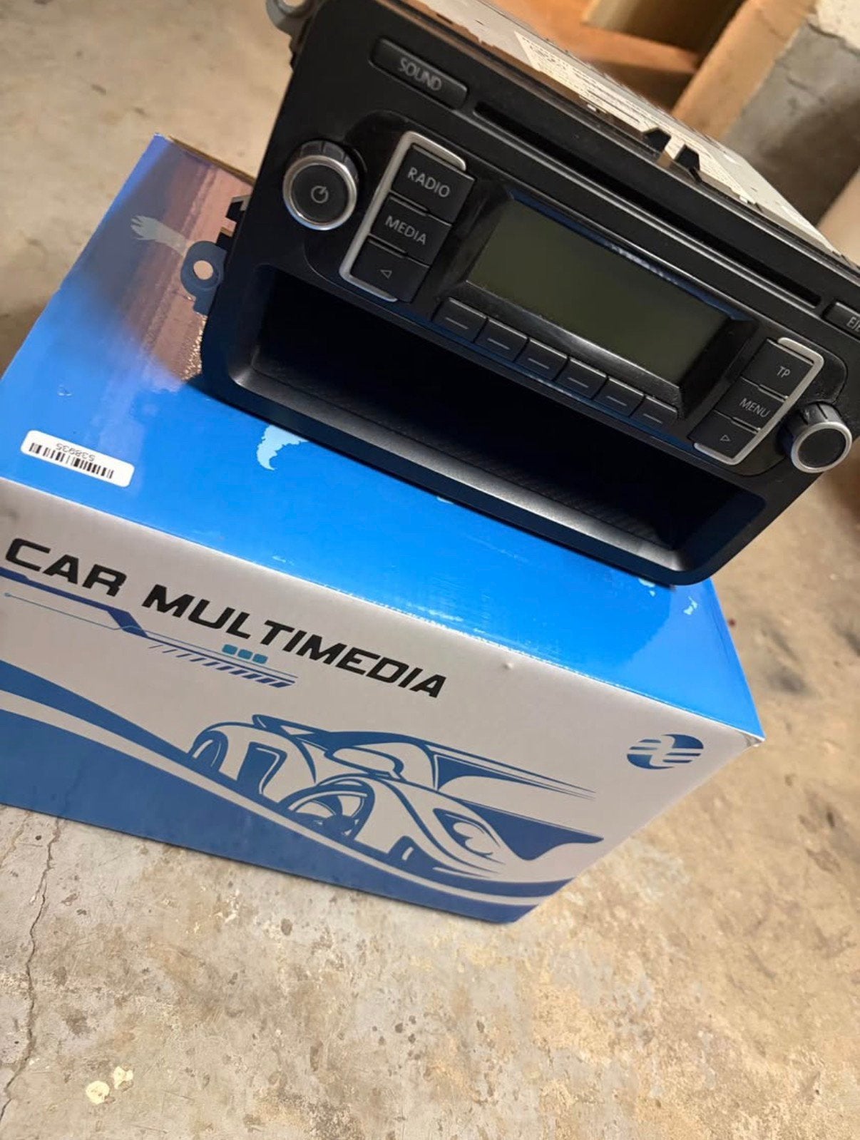 Autoradio polo5 vw, Autos : Divers, Enlèvement ou Envoi, Comme neuf