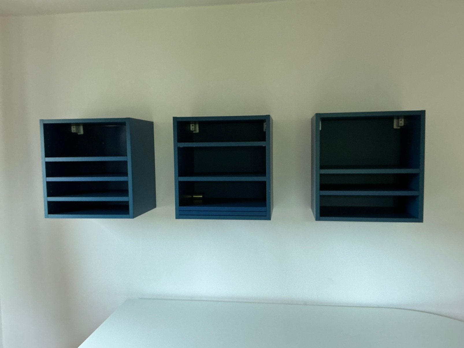 3 wandkasten, Huis en Inrichting, Ophalen, Gebruikt