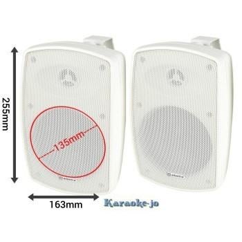 DAP EVO 5 - passieve 5-inch buiten speakers Wit, Envoi, Neuf, Autres types