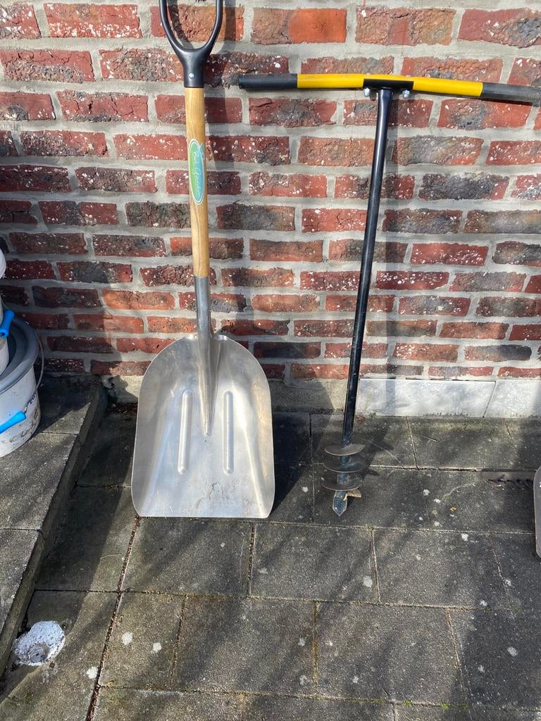 Schup en gaten maker, Tuin en Terras, Ophalen of Verzenden, Zo goed als nieuw