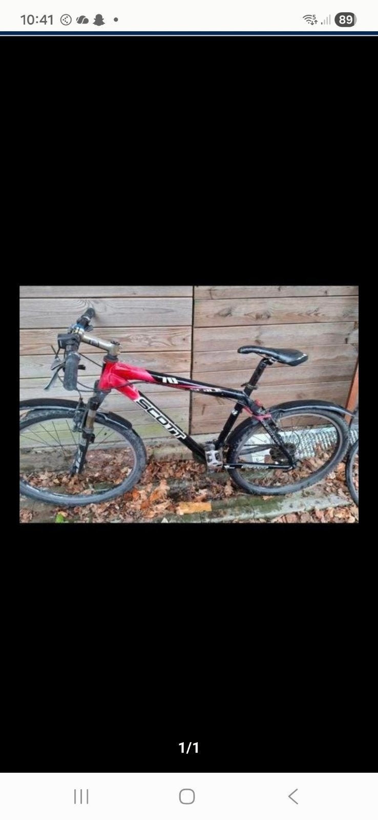 Vélo de montagne, Enlèvement