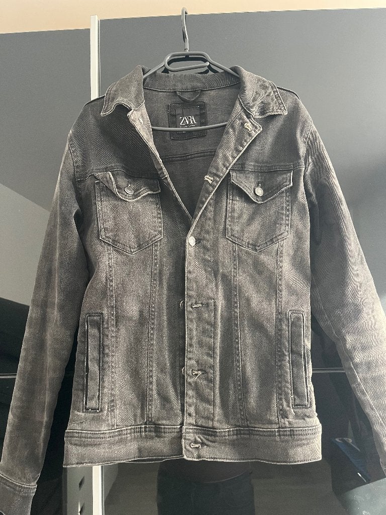 Zara jas man, Ophalen of Verzenden, Zara Man, Grijs, Gedragen