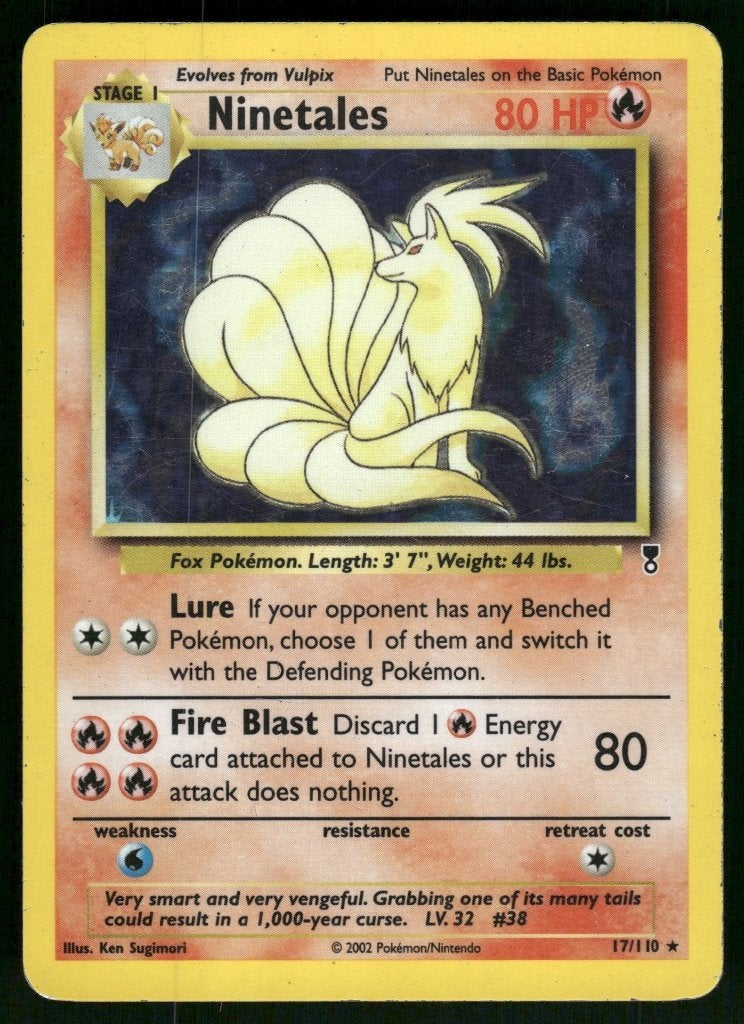 Ninetales 17/110 - Legendary Collection (EX), Hobby en Vrije tijd, Verzenden, Gebruikt