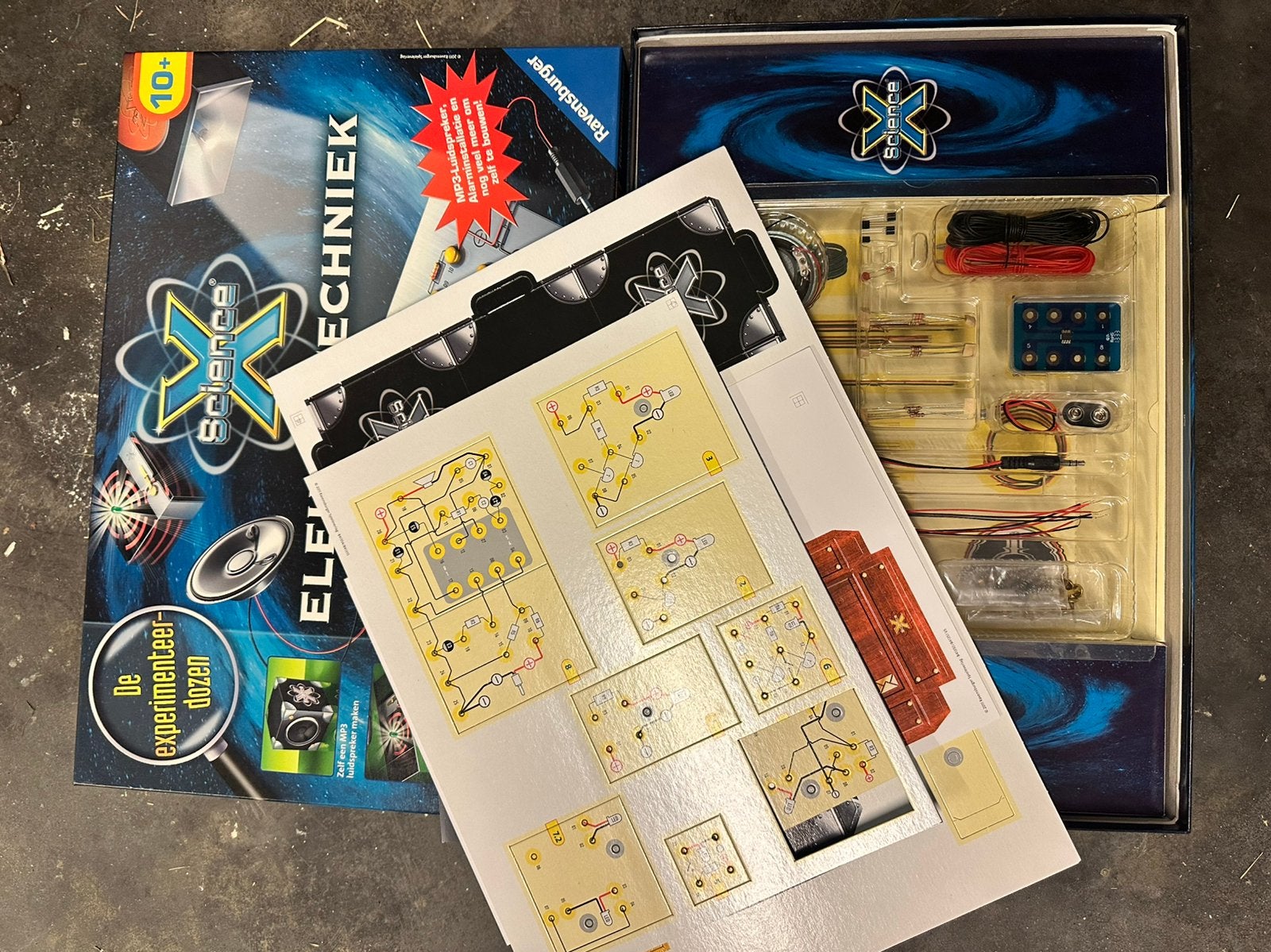 Electrotechniek experimenteerdoos, Hobby en Vrije tijd, Gezelschapsspellen | Overige, Ophalen, Nieuw