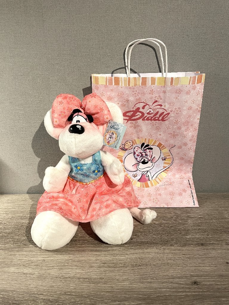 NIEUWE Diddlina knuffel met Diddl cadeauzakje, Collections, Diddl, Neuf, Peluche, Diddlina, Enlèvement ou Envoi