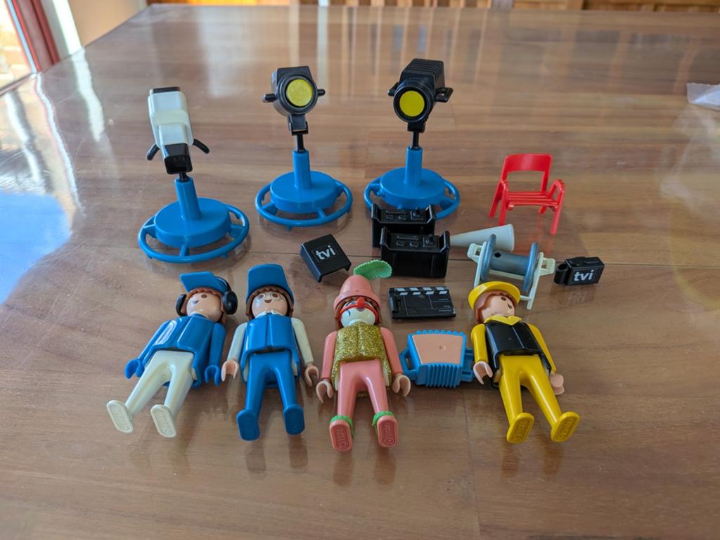 Vintage Playmobil studio tv . Geen koeriersdiensten, Ophalen