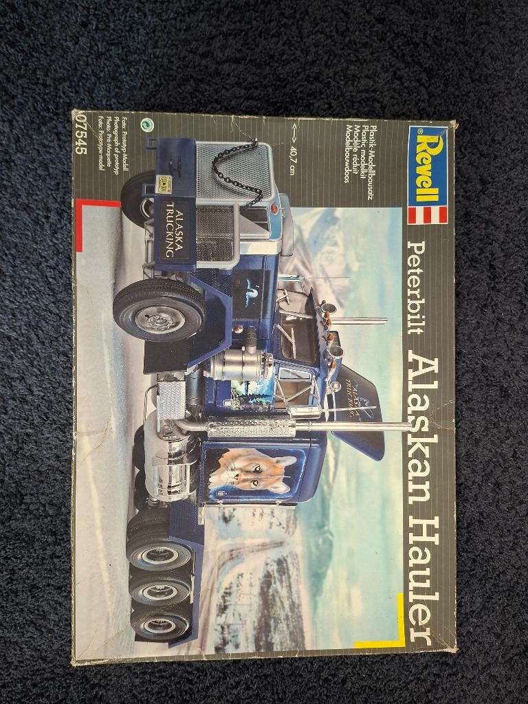 Revell 07545 — Transporteur Peterbilt en Alaska, Enlèvement, Utilisé, Camion, Revell
