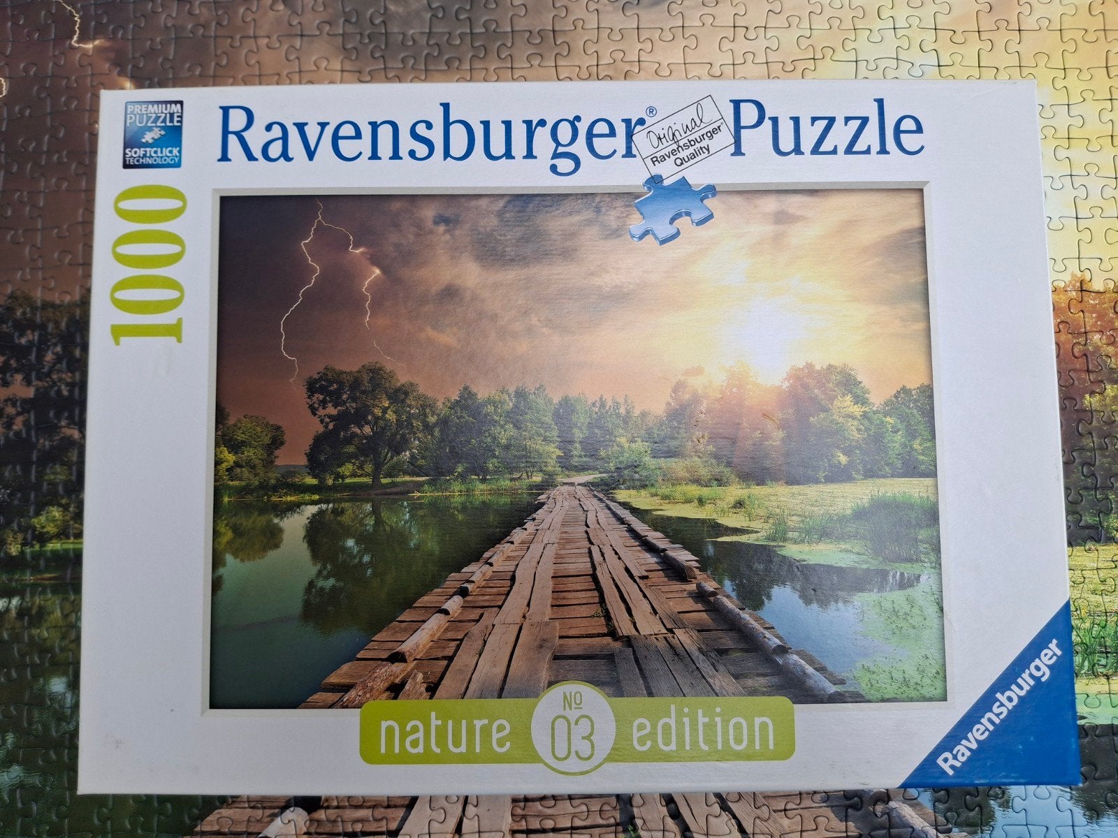 Puzzel Ravensburger - 1000 stukjes., Hobby en Vrije tijd, Ophalen