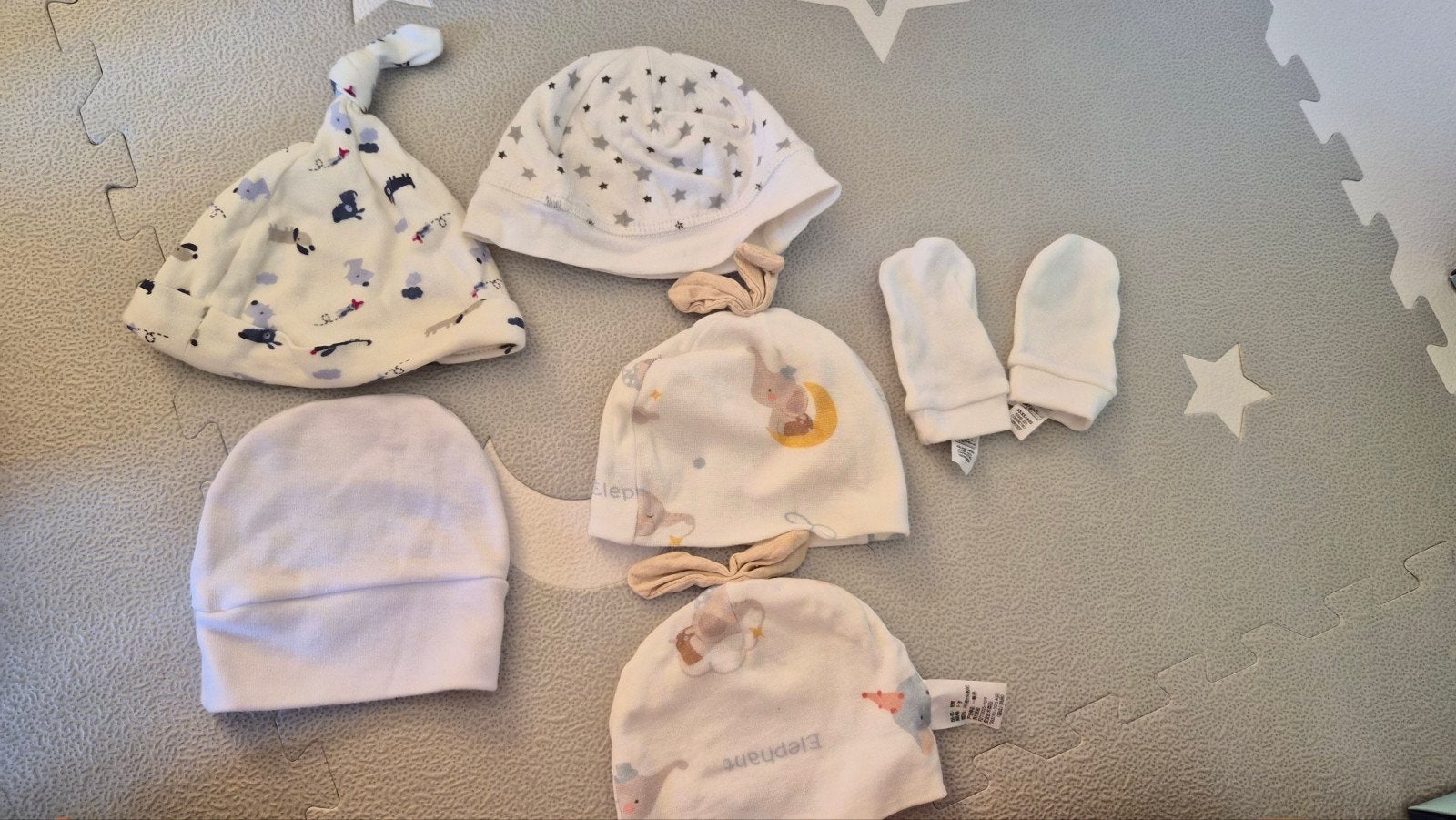 maat 50-56  mutsje, wantjes, rompertjes en pyjama’s, Garçon ou Fille, Taille 50, Ensemble, Comme neuf