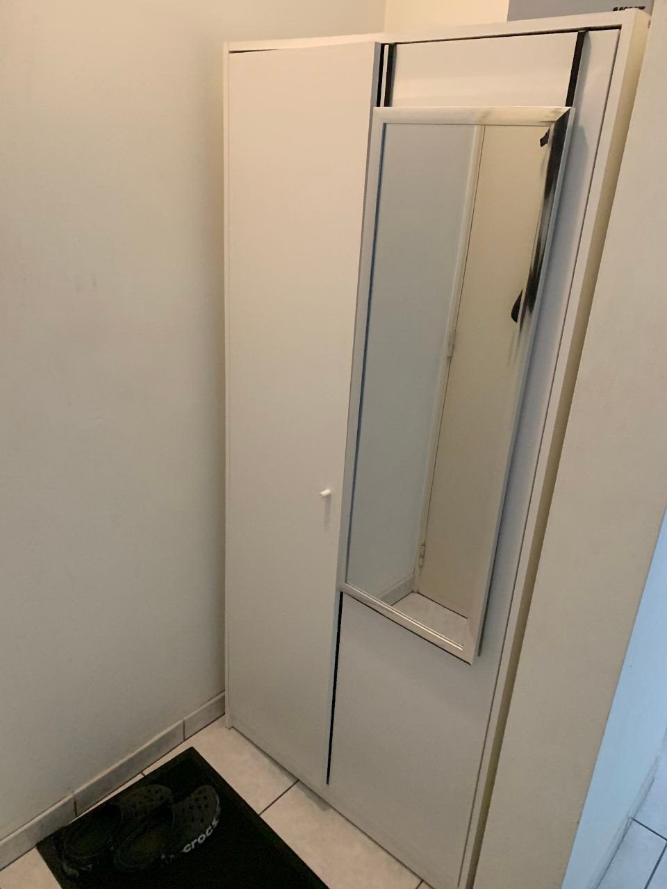 Ikea kast Kleppstad, Ophalen
