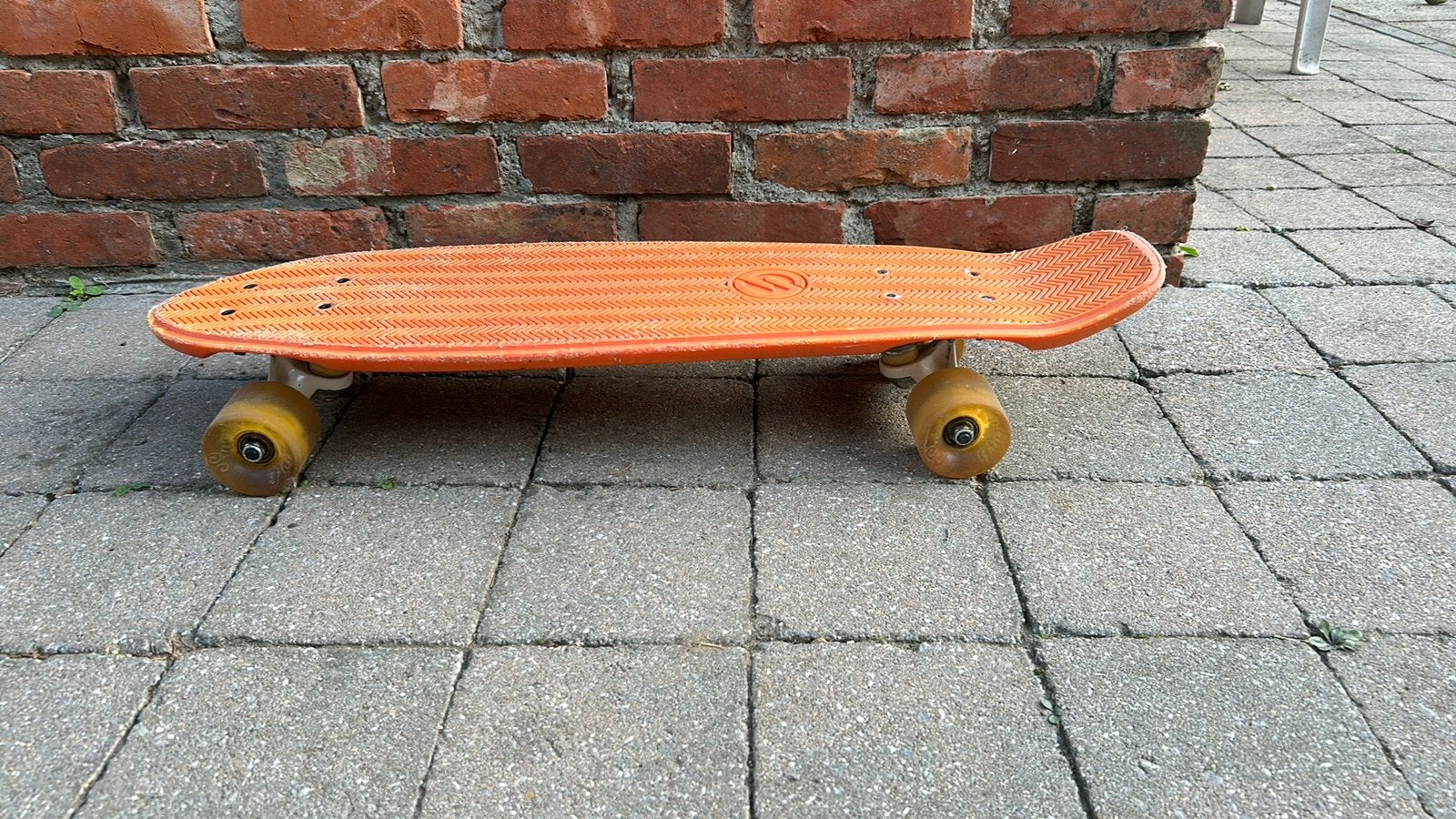 Skateboard longboard met licht in wielen, Enlèvement ou Envoi, Utilisé, Skateboard, Longboard