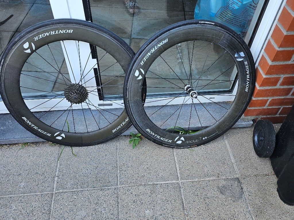 Fiets wielen, Fietsen en Brommers, Overige merken, Gebruikt, Carbon, Velgrem