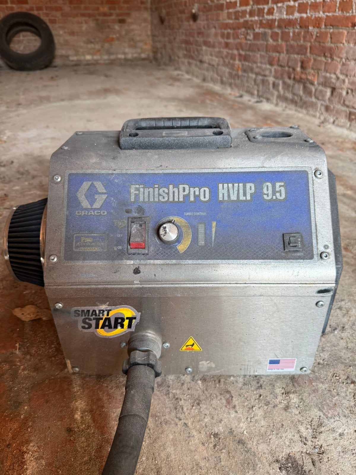 Graco finishpro hvlp 9.5 airless, Ophalen