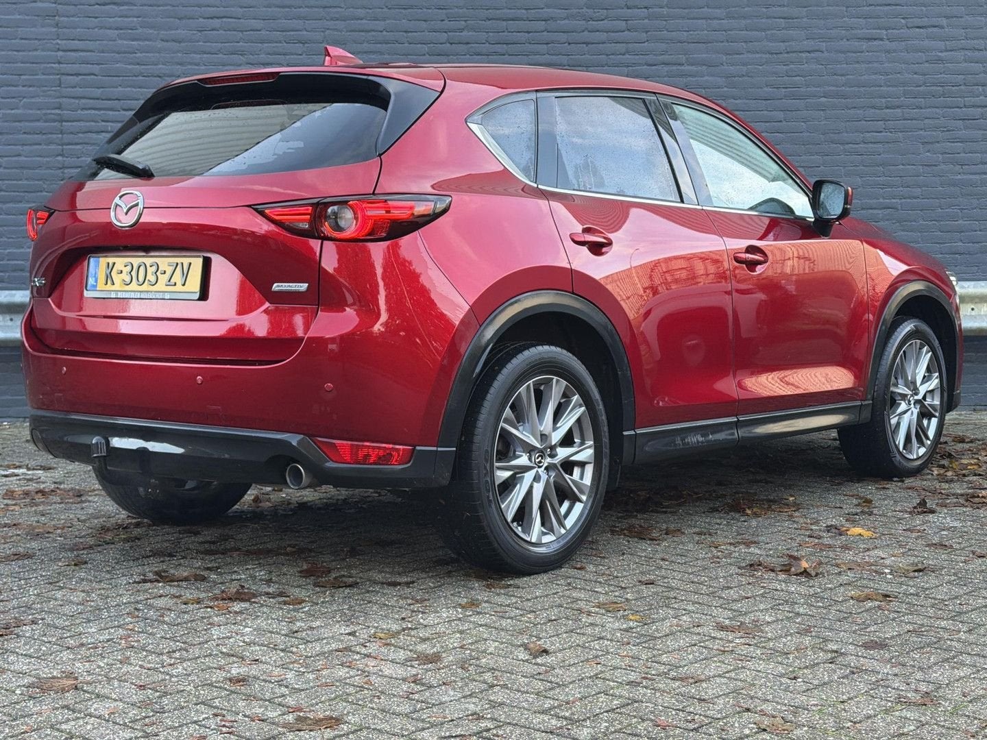 Mazda CX-5 2.2 SkyActiv-D 150 Luxury | Leder | ACC | Head-Up, Auto's, Automaat, Zwart, Bedrijf, Diesel